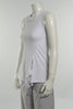 Notch Seam Tank in White