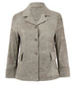 Sand Linen-Blend Jacket